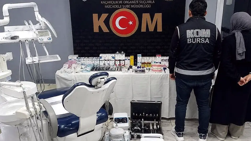 Bursa'da Sahte Diş Hekimi Çift Gözaltına Alındı
