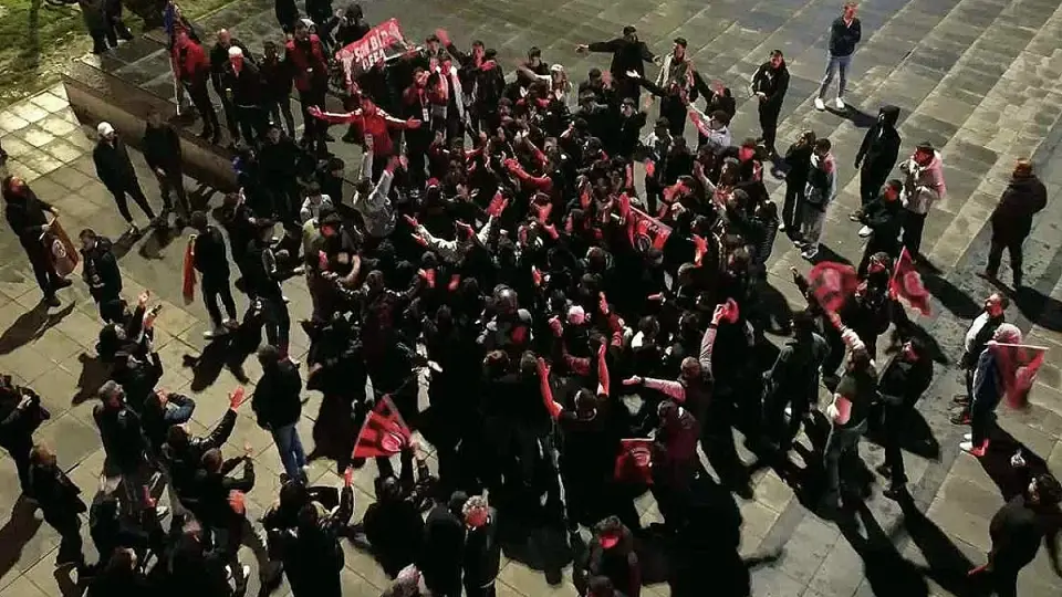 Çorum FK Taraftarları Finale Yükselmeyi Coşkuyla Kutladı