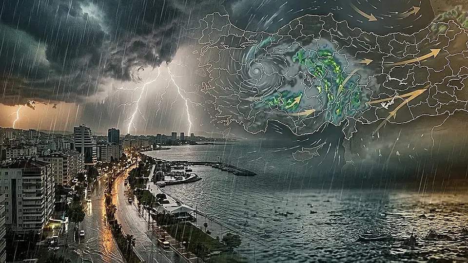 Meteoroloji'den Fırtına Uyarısı: 81 İlün Tamamı İçin Dikkat Çekildi