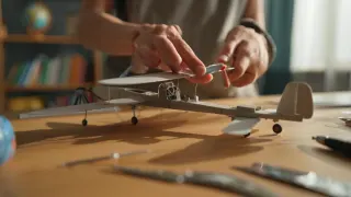 Batman'da öğrencilere model uçak yapımı öğretiliyor