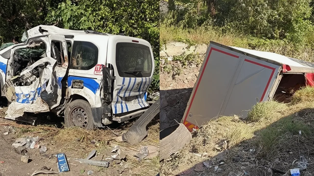 Bornova'da Freni Patlayan Tır Kazaya Neden Oldu: Ölü ve Yaralılar Var