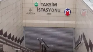 M2 Taksim Metro İstasyonu ve F1 Füniküler Hattı Ulaşıma Kapatıldı