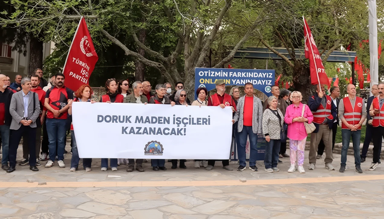 Muğla'dan Açlık Grevindeki Madencilere Destek: 'Holdingler mi Korunuyor?'