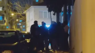 Pendik'te asker eğlencesinde kavga çıktı