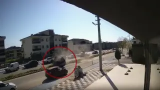 Tekirdağ'da otomobil taklalar attı: 5 yaralı