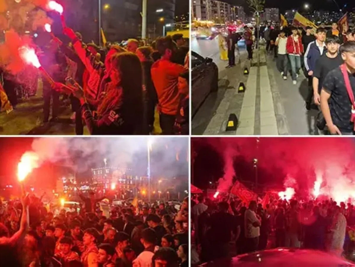 Galatasaray'dan 26. Şampiyonluk: Yurt Genelinde Kutlamalar