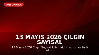 13 Mayıs 2026 Çılgın Sayısal Loto Sonuçları Açıklandı