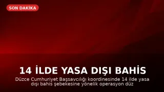 14 İlde Yasa Dışı Bahis Operasyonu: 55 Şüpheli Hakkında İşlem