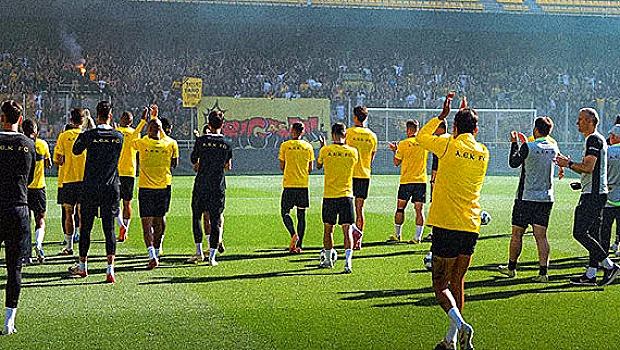 AEK, Yunanistan Süper Ligi'nde Şampiyon Oldu
