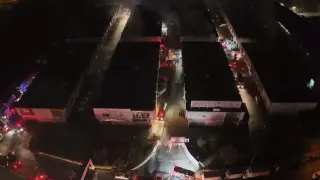 Başakşehir'deki İş Yerinde Yangın 8 Saat Sonra Söndürüldü