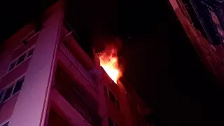 Bursa'da Apartman Dairesinde Yangın Çıktı