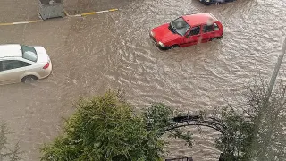 Çankırı'da Sağanak Yağış Nedeniyle Su Baskınları Yaşandı