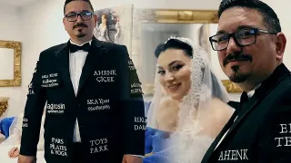 Damatlığın Üzerindeki Logolarla Düğün Masraflarının Dörtte Birini Karşıladı