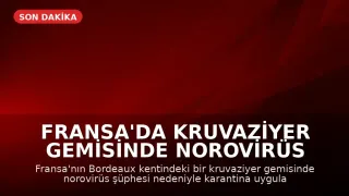 Fransa'da Kruvaziyer Gemisinde Norovirüs Şüphesi: 1 Kişi Hayatını Kaybetti, 1700 Kişi Karantinada