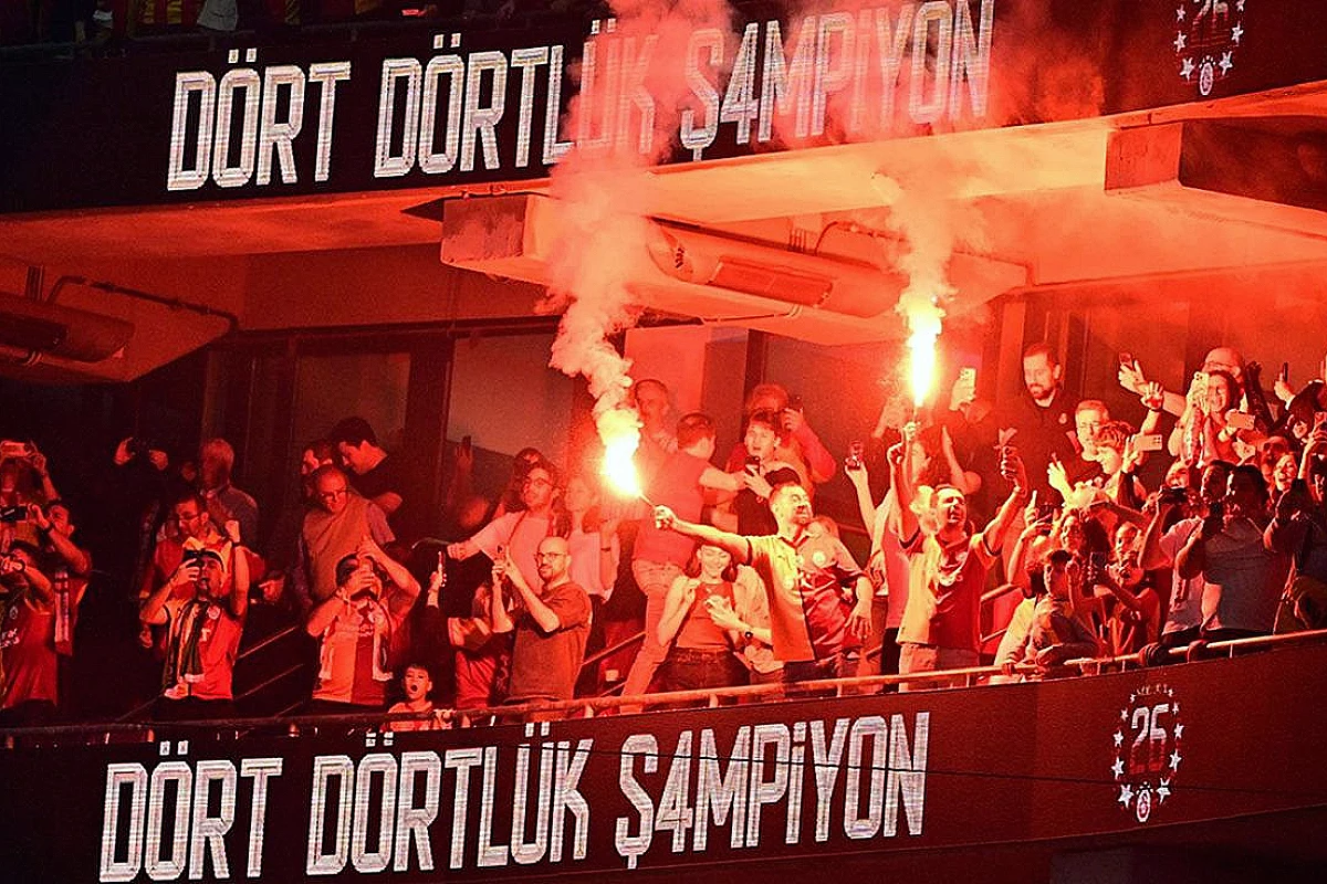 Galatasaray'ın Şampiyonluğu Dünya Basınında Geniş Yer Buldu