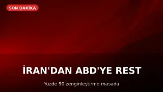 İran'dan ABD'ye Nükleer Tehdit: Yüzde 90 Zenginleştirme Seçenek Masada