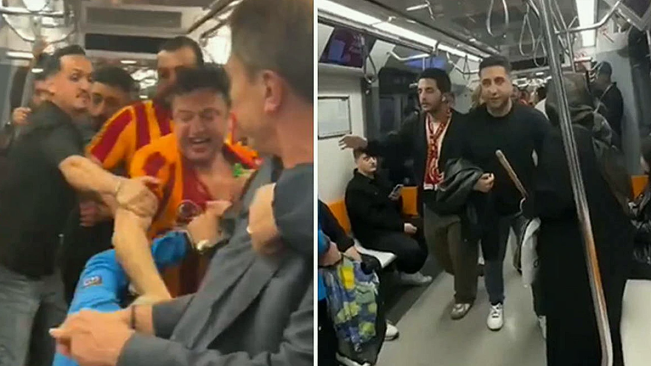 İstanbul Metrosunda 'Şampiyonluk' Gerginliği: Oklavalı Müdahale