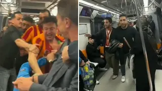 İstanbul Metrosunda 'Şampiyonluk' Gerginliği: Oklavalı Müdahale