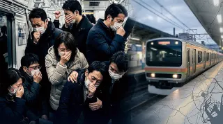Japonya'da Trende Gizemli Koku Paniği: 10 Kişi Hastaneye Kaldırıldı