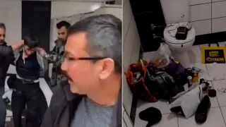 Konya'da Firari Hükümlü Cami Tuvaletinde Yakalandı