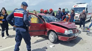 Konya'da Trafik Kazası: 5 Yaralı