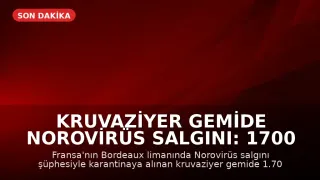 Kruvaziyer Gemide Norovirüs Salgını: 1700 Kişi Karantinada