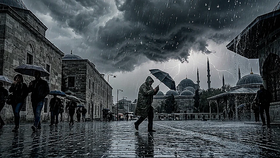 Meteoroloji'den Kuvvetli Sağanak Uyarısı: İstanbul ve Çevresi İçin Kritik Sel ve Su Baskını Riski