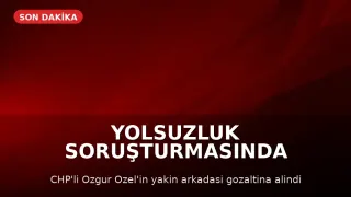 Uşak Belediyesi Yolsuzluk Soruşturması: M.G. Gözaltına Alındı
