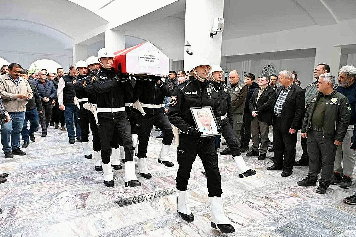 Vefat Eden Polis Memuru S.Ö. Son Yolculuğuna Uğurlandı