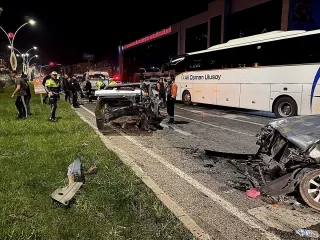 Yozgat'ta Zincirleme Kazada 7 Kişi Yaralandı